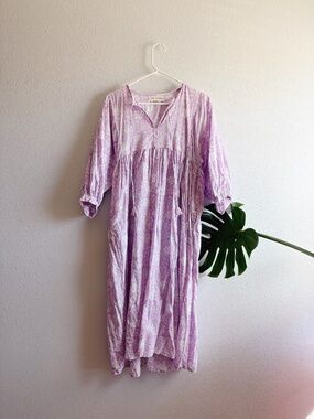 💜 Good Karma Fair Trade Cotton Dress — XS/S
